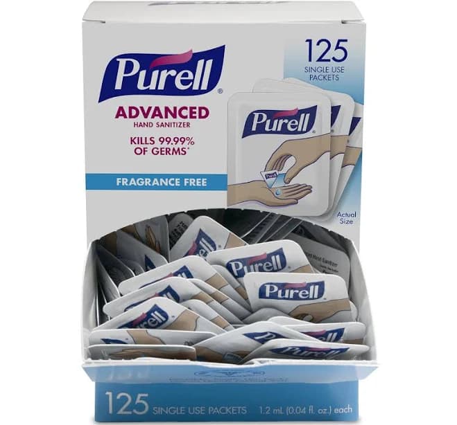 PURELL Advanced Hand Sanitizer Single Use Gel
