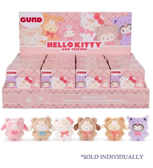 GUND Sanrio Hello Kitty and Friends Café Latte Surprise Plush Blind Box