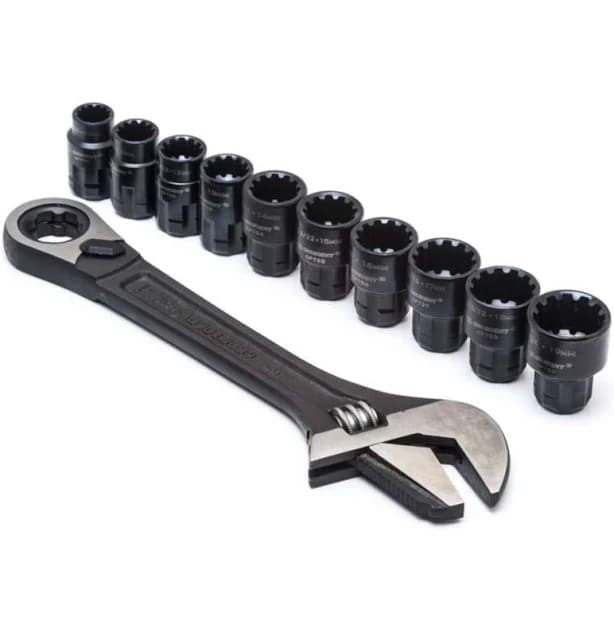 Crescent Pass-Thru Adjustable Wrench Set