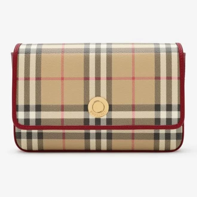 Burberry Women's Hampshire Check Crossbody Bag
