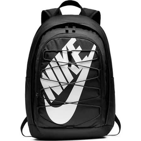 EASY NIKE Hayward 2.0 Backpack, for Women and Men with Polyester Shell & Adjustable Straps, Black/Black/White, Adult Unisex, Size: XS