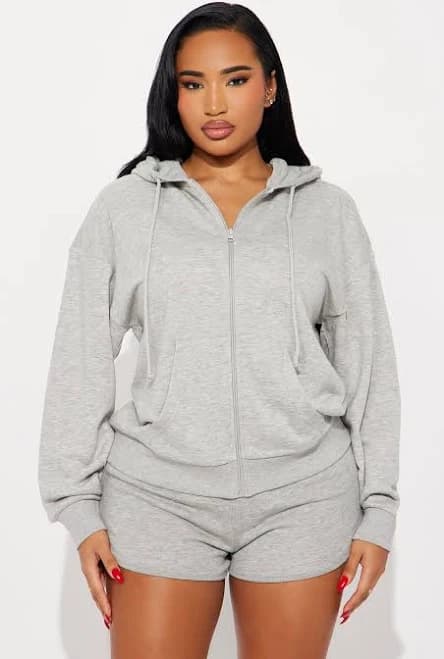 Fashion Nova Melanie Zip Up Hoodie