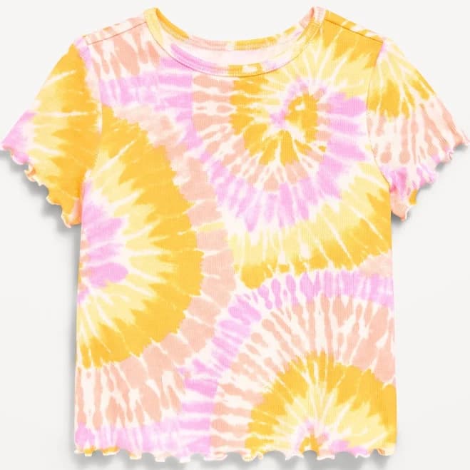 Old Navy Toddler Girls Printed Short-Sleeve T-Shirt