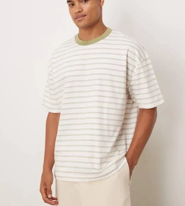 ASOS Oversized Stripe T-Shirt