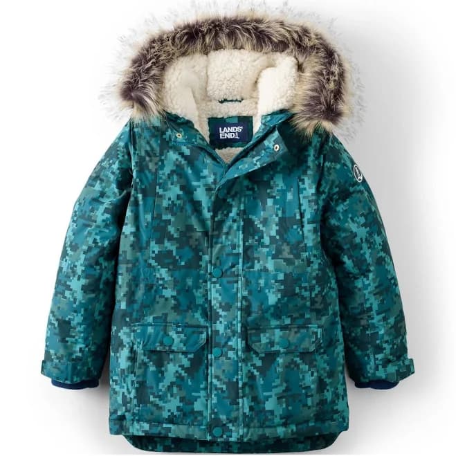 Lands' End Kids Expedition Waterproof Winter Down Parka