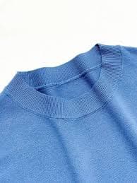 Fine Loose Fit Short Sleeve T-Shirt, Unique Sleeveless Knit Crop Top, Solid Color Undershirt Summer | SHEIN Singapore