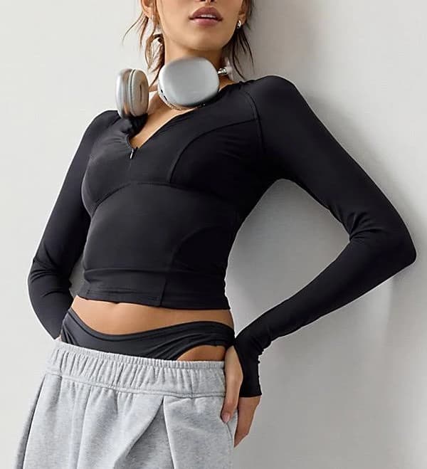 Out From Under Fuseform Quarter Zip Top