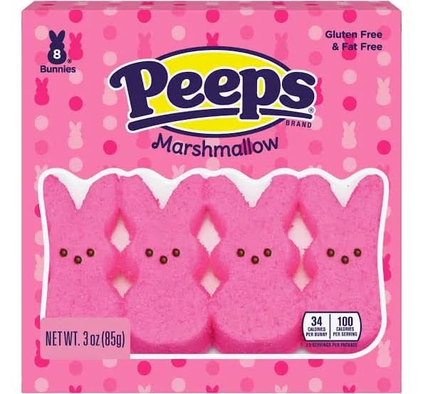 Peeps Marshmallow Bunnies Pink