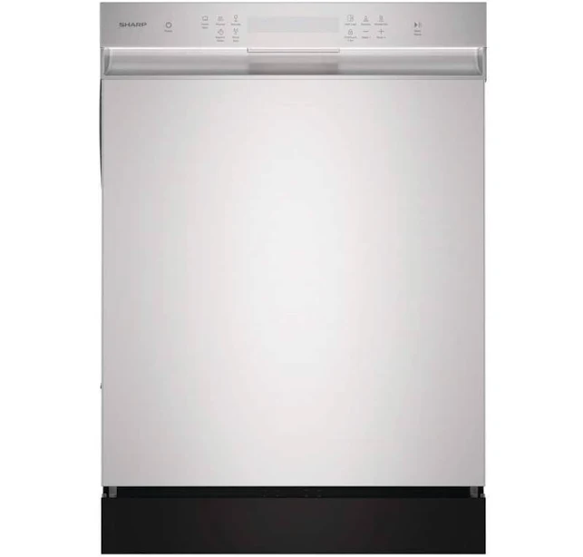 Sharp 24 in. Stainless Steel Hybrid 52dB Dishwasher SDW6504MS