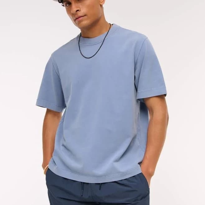 Abercrombie & Fitch Men's Premium Heavyweight 2.0 Tee