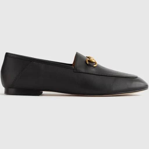 Quince Women's Italian Leather Horsebit Loafers