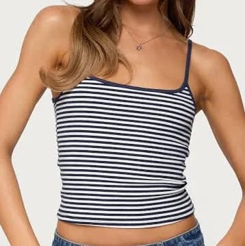 Edikted Women's Miller Striped Tank Top