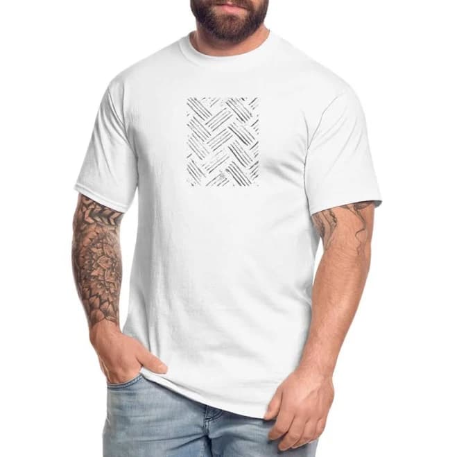 Kook Men's Tall Abstract T-Shirt