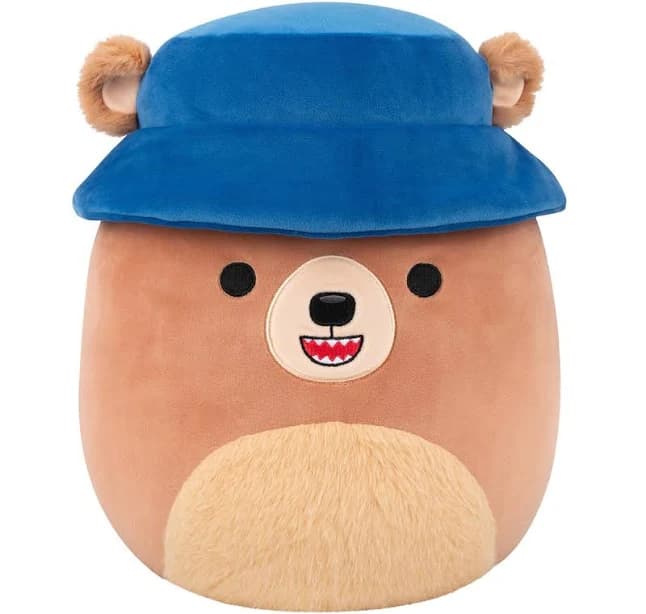 Squishmallows Stokely the Brown Kodiak Bear
