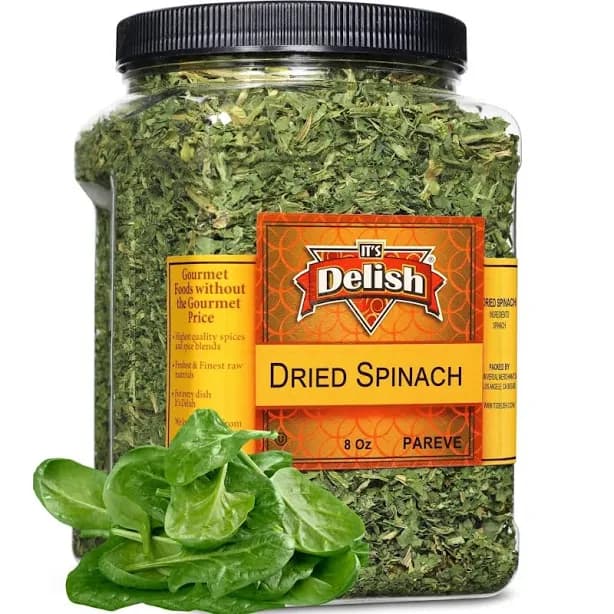 Its Delish Gourmet Chopped Dried Spinach Flakes