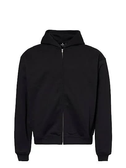Initial Oversized Zip Hoodie