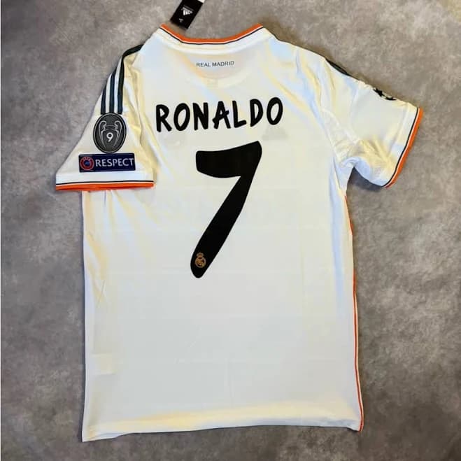 Adidas Shirts | Real Madrid Final Champions League 14/15 Cristiano Ronaldo 7 | Color: White | Size: S | Luisalejo's Closet