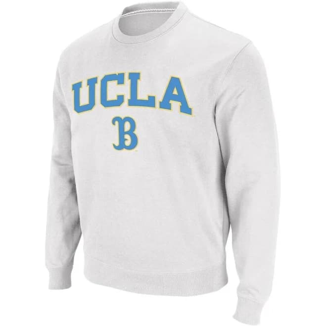 Colosseum Men's UCLA Bruins Arch Logo Crew Neck Sweatshirt