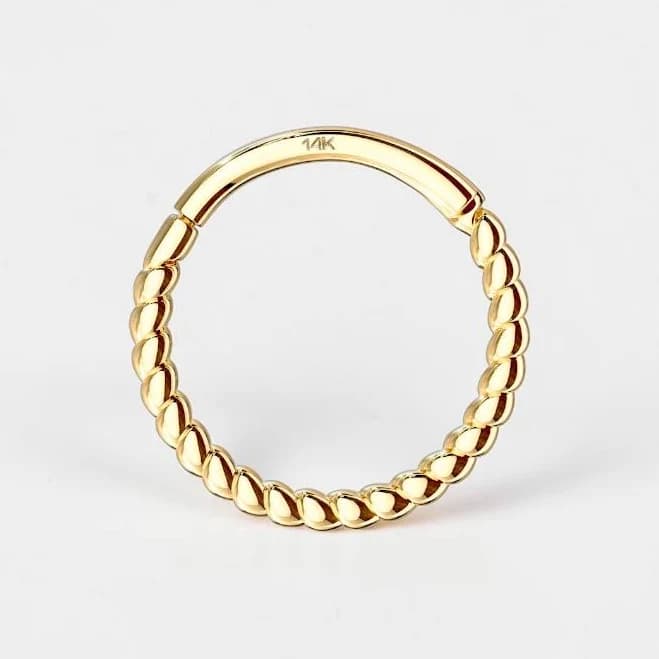Aralyth Solid Gold Septum Ring