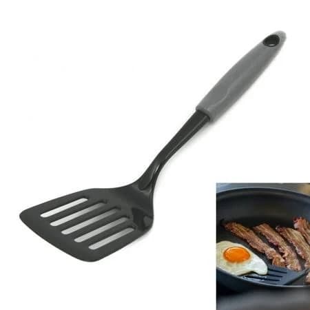 ATB Nylon Turner Slotted Heat Resistant Kitchen Utensil Spatula Flipper