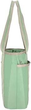 Amazon.com: LeSportsac Spectator Basil Everyday Zip Tote Handbag/Travel Bag, Style 3867/Color C361, Unique Soothing Green Tea Hue, Fashion Trending 2 Tone Basil/Khaki Strap/Trim, Evokes Strength & Renewal : Clothing, Shoes & Jewelry