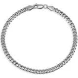 Sterling Silver Curb Link Bracelet