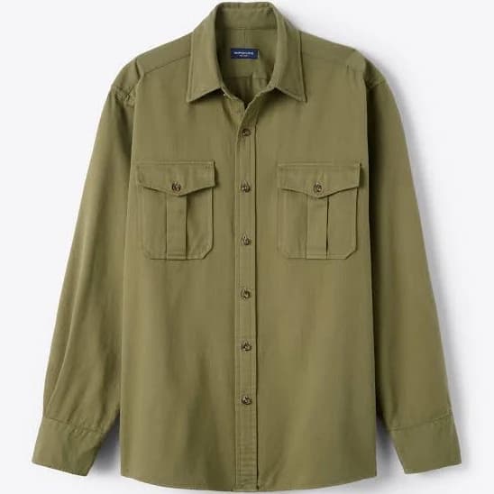 Proper Cloth Men's Japanese Selvedge Cotton Shirt