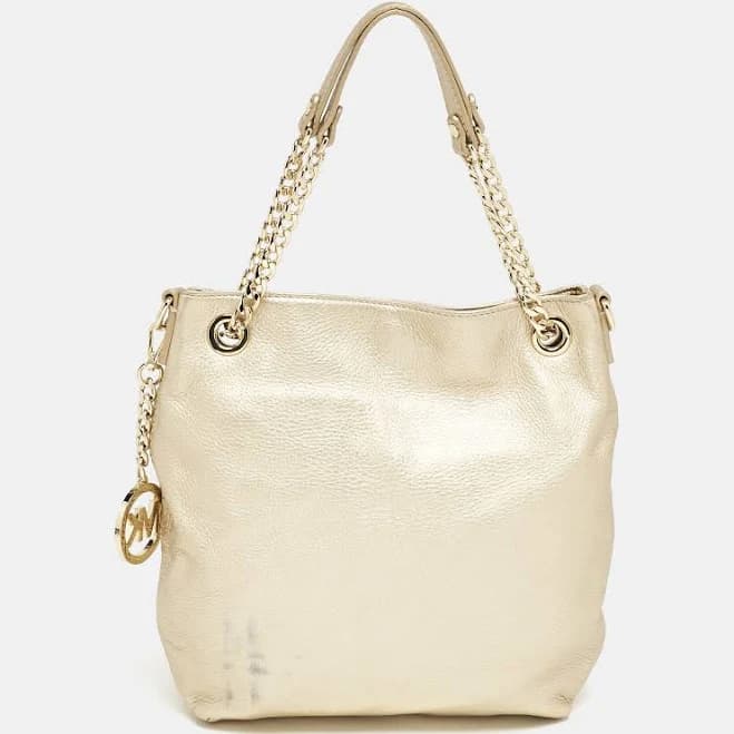 MICHAEL Michael Kors Jet Set Chain Leather Messenger Bag
