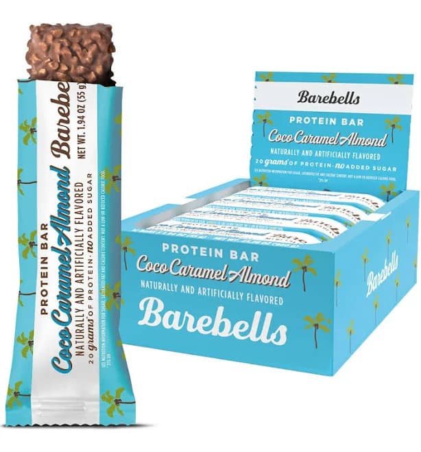 Barebells Protein Bar - Coco Caramel Almond (12 Bars)