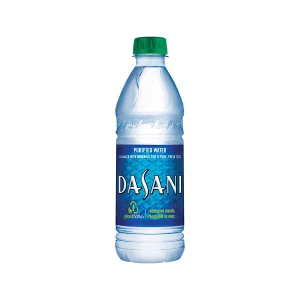 Dasani Purified Water, 16.9 Oz, Pack Of 24 Bottles