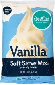 Soft Serve Vanilla Shelf Stable Bag Package Of 6