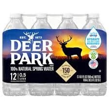 Deer Park 100% Natural Spring Water - 12 pk