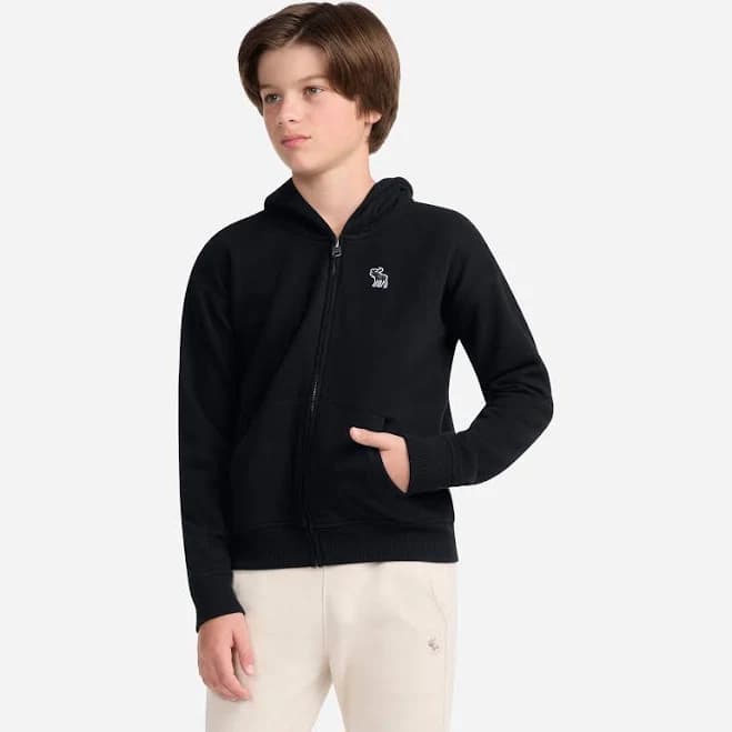 abercrombie kids Essentials Full-Zip Hoodie