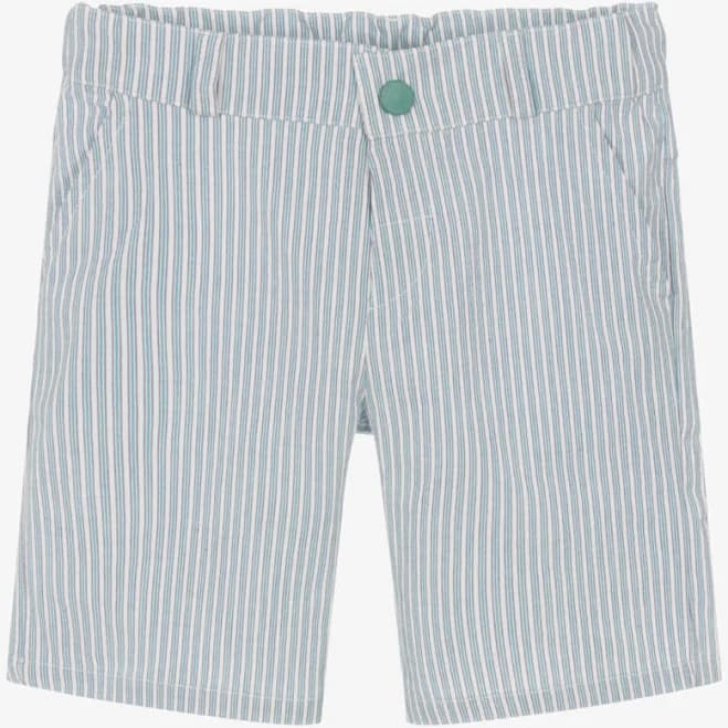Dr. Kid Boys Striped Cotton Play Shorts
