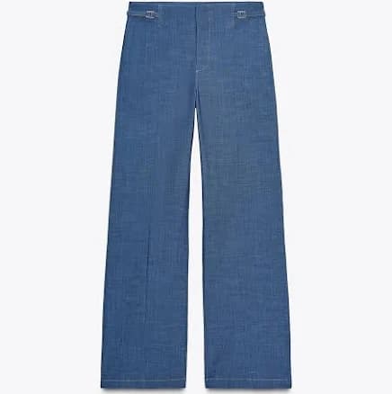 Zara Women's Wide Leg Pants with Loops