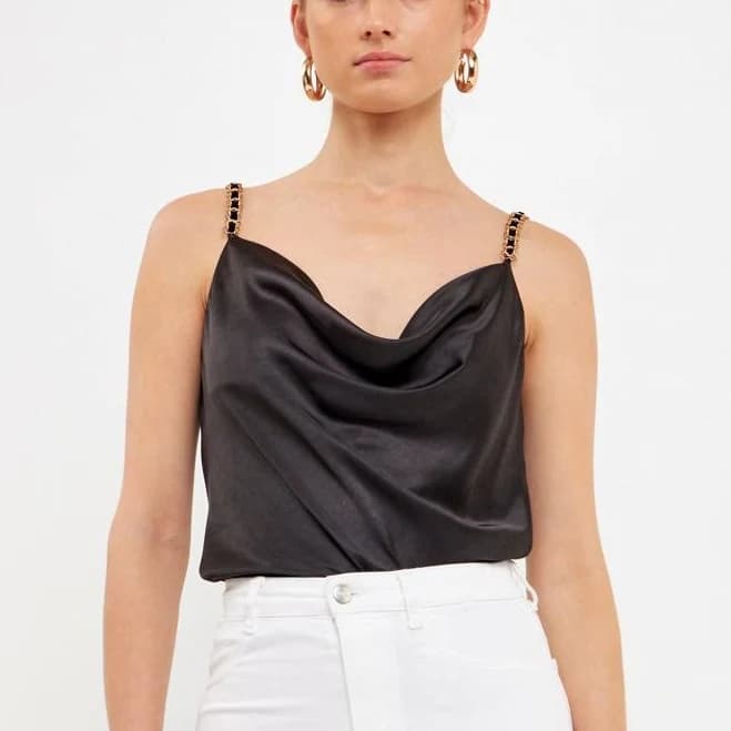 Endless Rose Chain Strap Top
