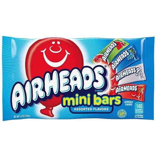 Air Heads Mini Bars Assorted 12 oz.
