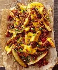 Ultimate Bacon Chili Cheese Fries