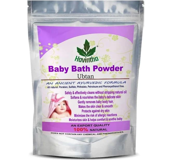 Havintha Baby Bath Powder - 227 gms, Pack of 1
