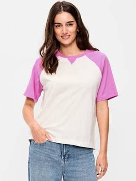 Old Navy Women's Vintage Crew-Neck T-Shirt