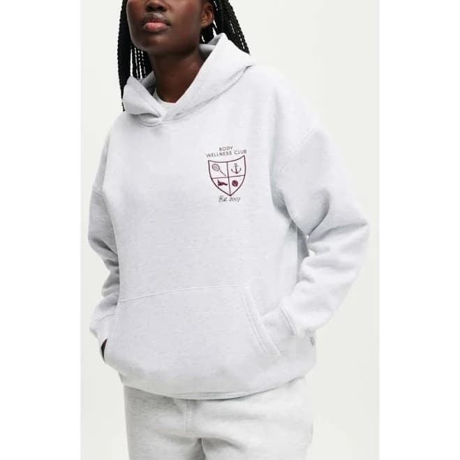 Cotton On Women's Plush Premium Graphic Hoodie