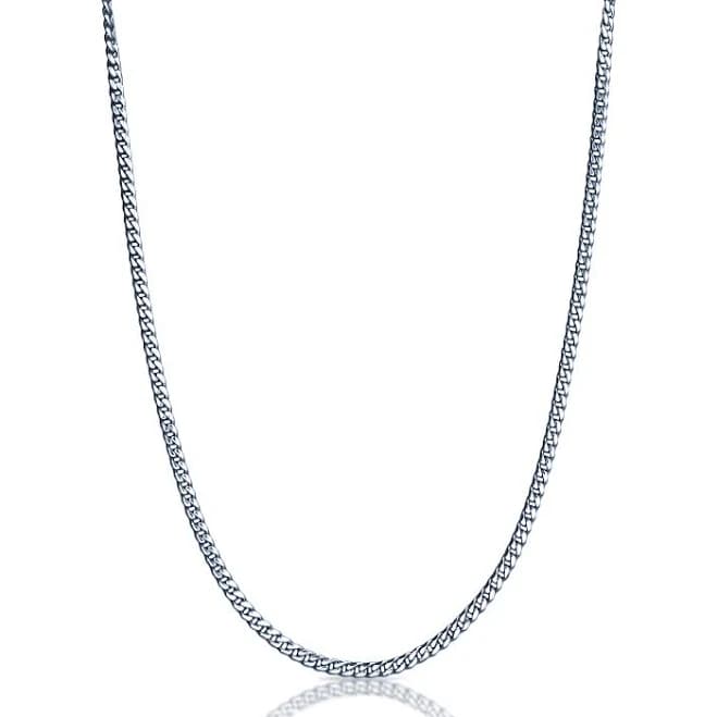 Elite Athletic Gear Stainless Steel Waterproof Cuban Link Chain Necklace