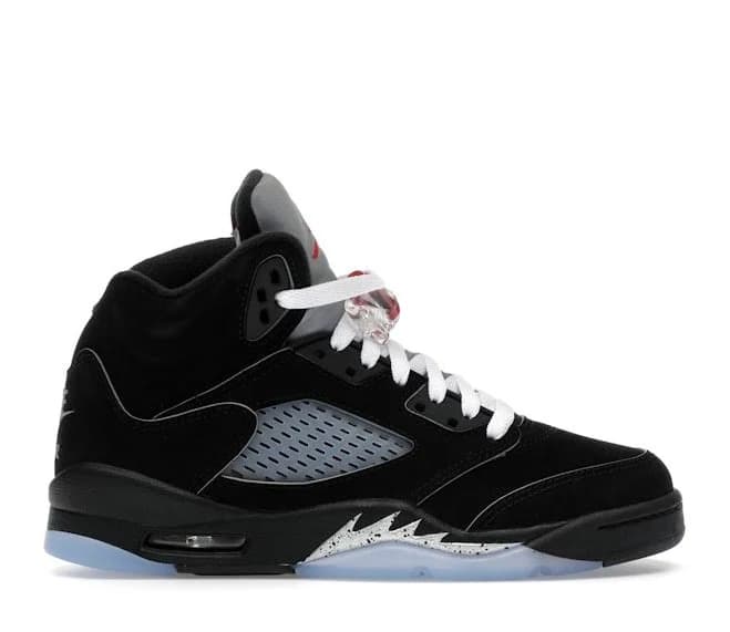 Kid's Air Jordan 5 Retro OG 'Black Metallic Reimagined