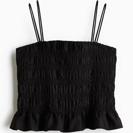 H&M Ladies Smocked Camisole Top
