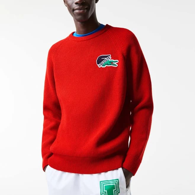 Lacoste Men's Crocodile Sweater