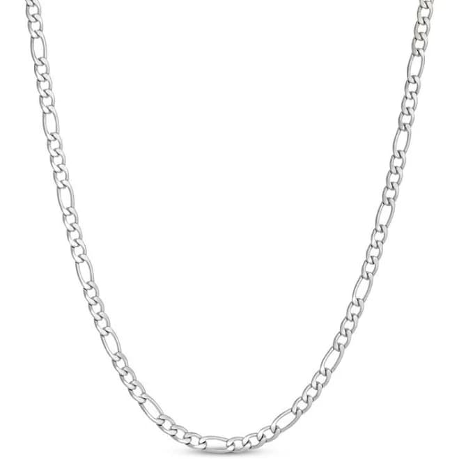 Figaro Chain Necklace 4mm Solid