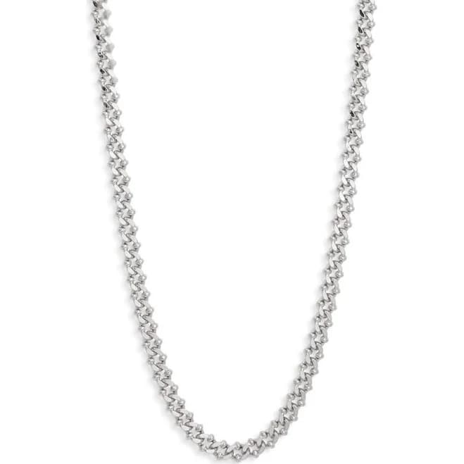 Open Edit Women's Ball Link Chain Necklace