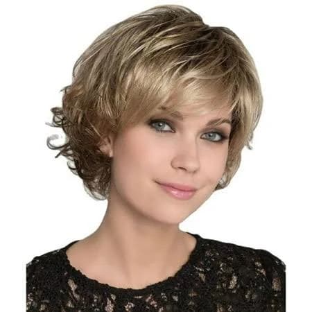 Women's Human Hair Pixie Lace Front Wig