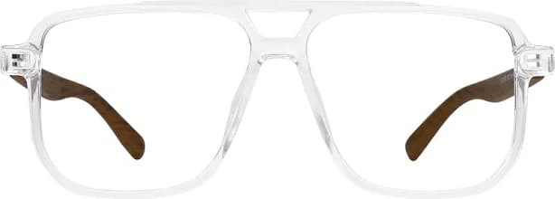 Fytoo Aviator Transparent Full Rim Eyeglasses