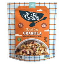 Seven Sundays Keto Granola Cereal, Rise and Shine, 20 oz, Almonds, Pecans, Fruit, Grain-Free - Walmart.com